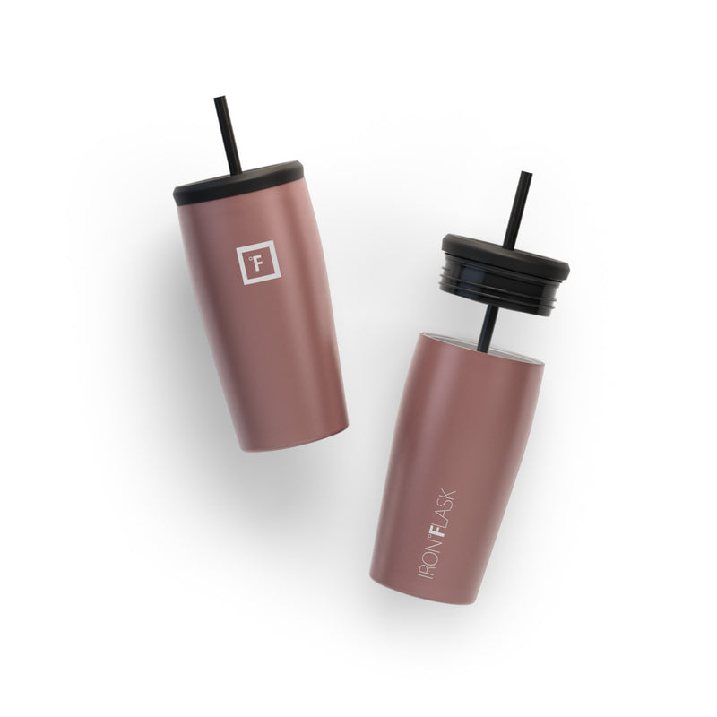 Iron Flask 16 Oz Nomad Tumbler Rose Gold | 430DOVULB