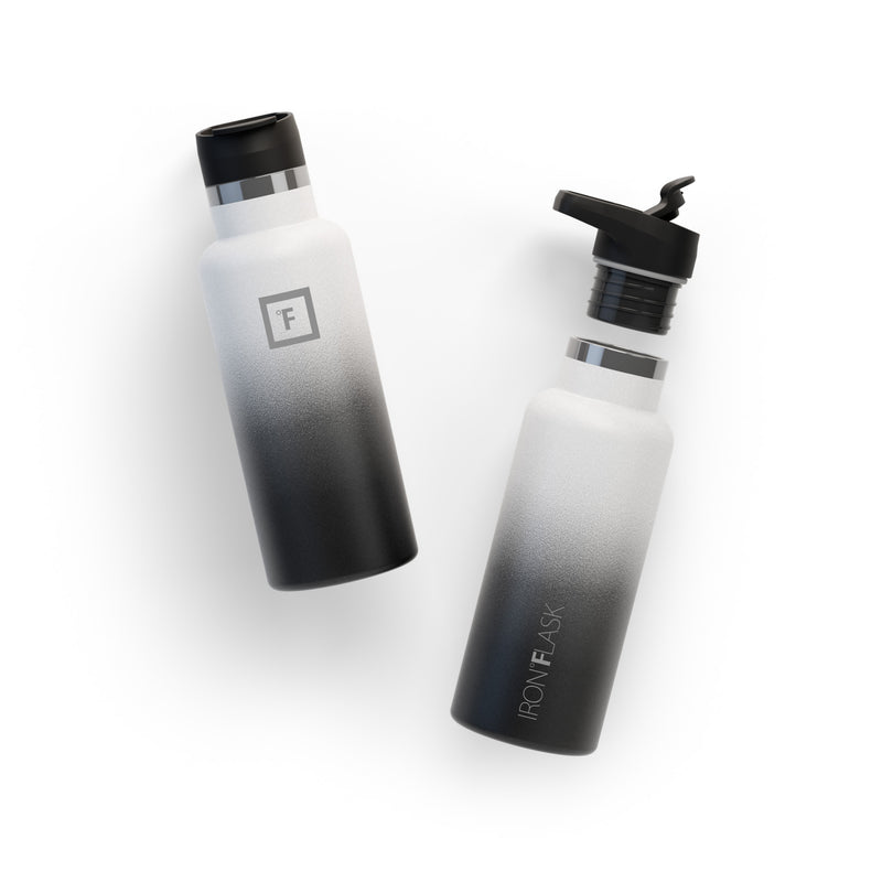 Iron Flask 16 Oz with Straw Lid Narrow Mouth Bottle Day & Night | 892PIZDLR