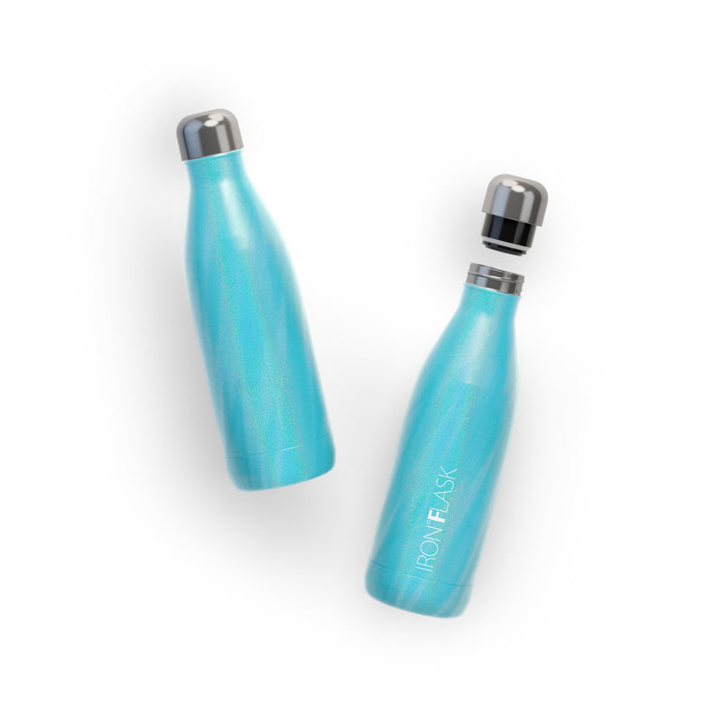 Iron Flask 17 Oz Retro Water Bottle Arctic Glow | 371QOHIMF