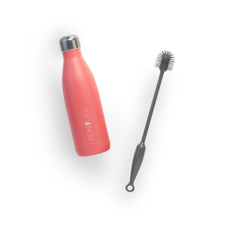 Iron Flask 17 Oz Retro Water Bottle Coral | 714JBMFUI