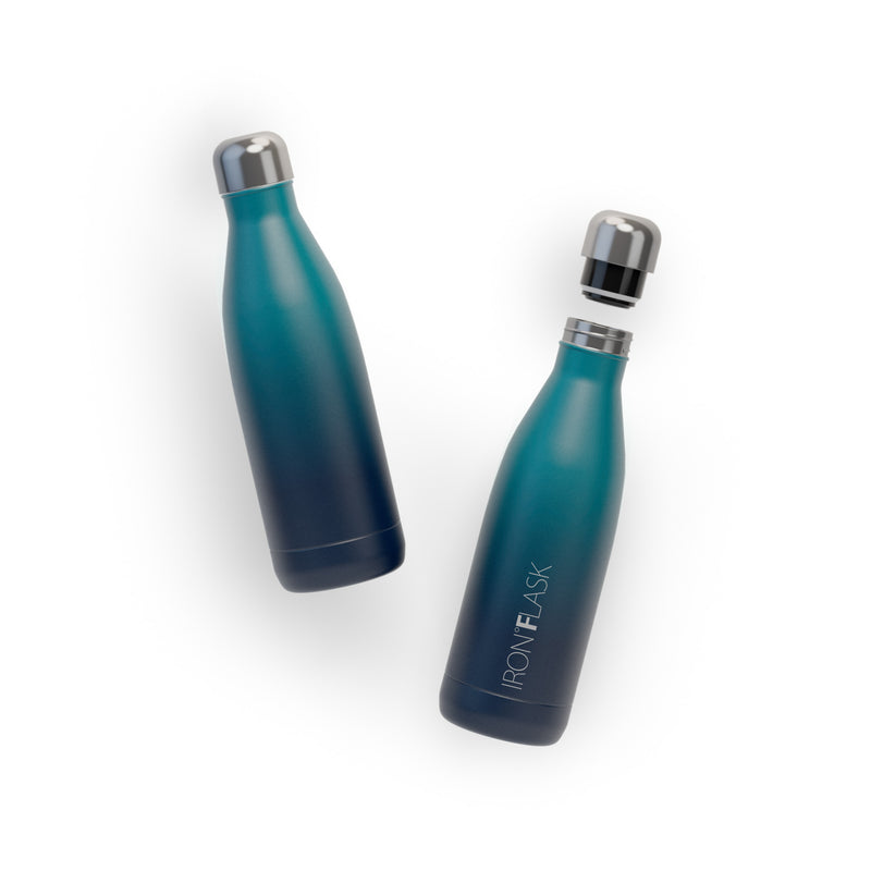 Iron Flask 17 Oz Retro Water Bottle Dark Night | 429GUJELW