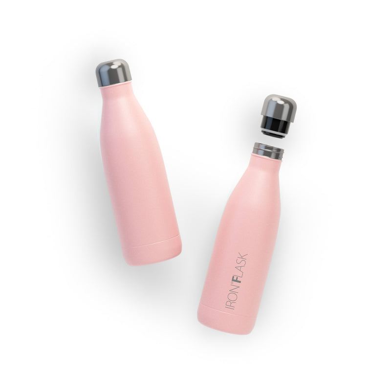 Iron Flask 17 Oz Retro Water Bottle Rose | 395SBRCME