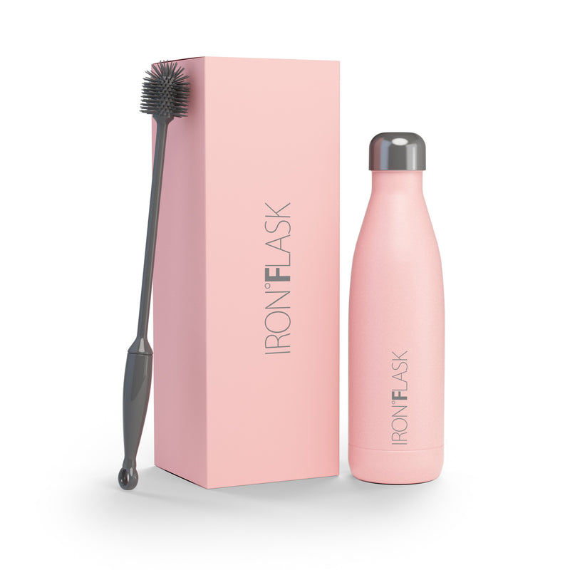 Iron Flask 17 Oz Retro Water Bottle Rose | 395SBRCME