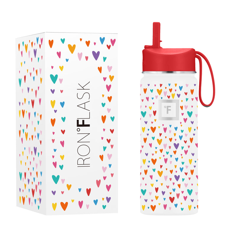 Iron Flask 18 Oz Kids Water Bottle Multicolor | 689XVDITC