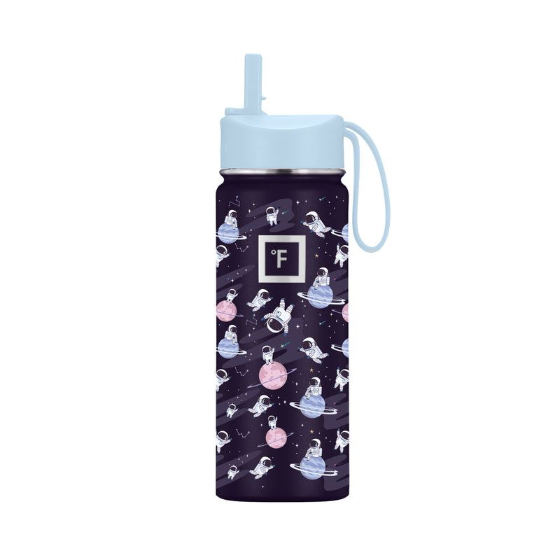 Iron Flask 18 Oz Kids Water Bottle Space Heroes | 913SXOZFC