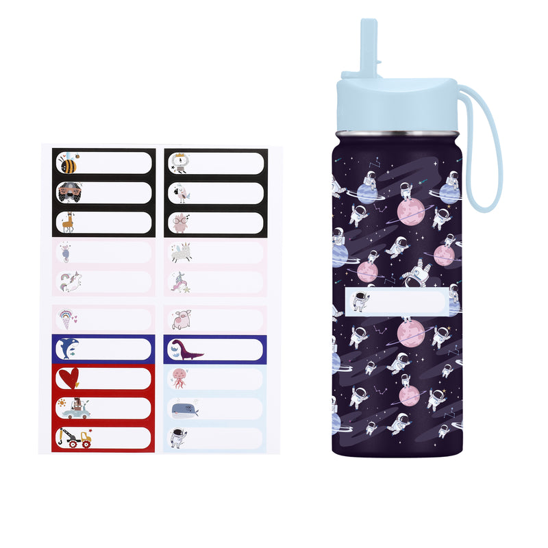 Iron Flask 18 Oz Kids Water Bottle Space Heroes | 913SXOZFC