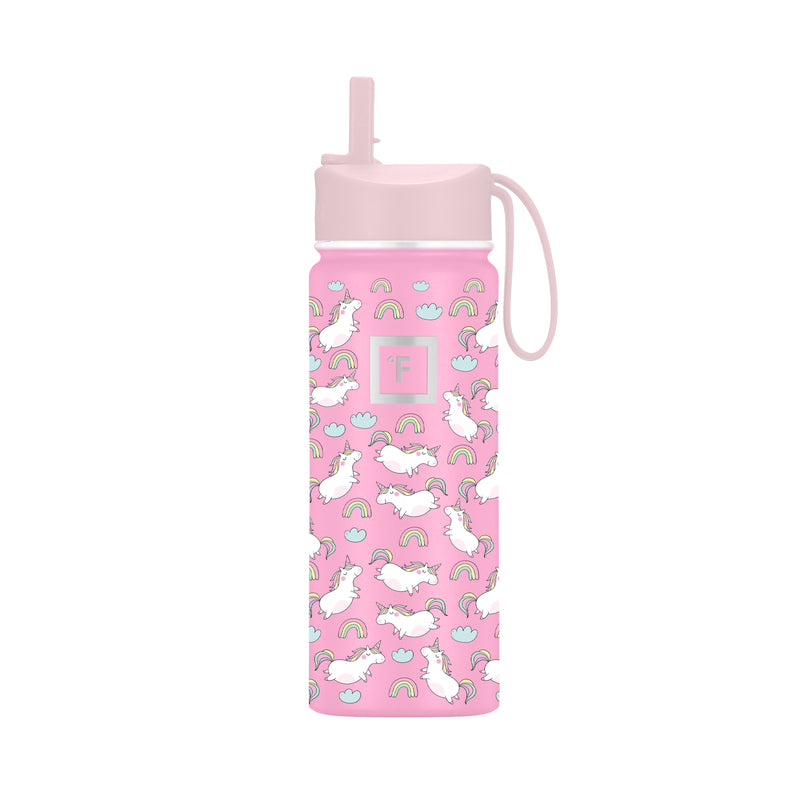 Iron Flask 18 Oz Kids Water Bottle Stardust Unicorns | 026SWJIAX