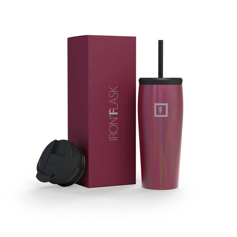 Iron Flask 20 Oz Nomad Tumbler Burgundy | 485CVBNJA
