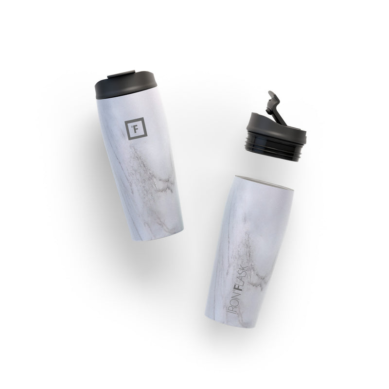 Iron Flask 20 Oz Nomad Tumbler Carrara Marble | 678QOPHCM