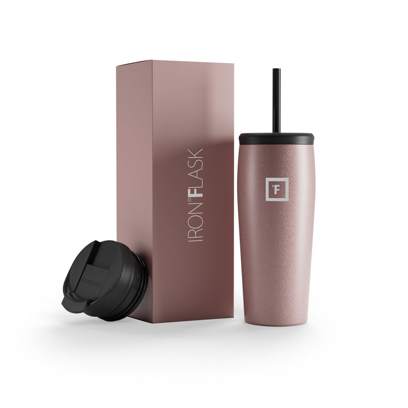Iron Flask 20 Oz Nomad Tumbler Rose Gold | 507DZNCMW