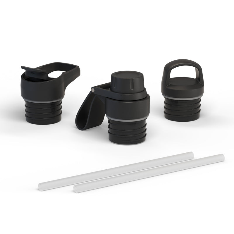 Iron Flask 20 Oz with Spout Lid Narrow Mouth Bottle Dark Night | 596IYBNPF