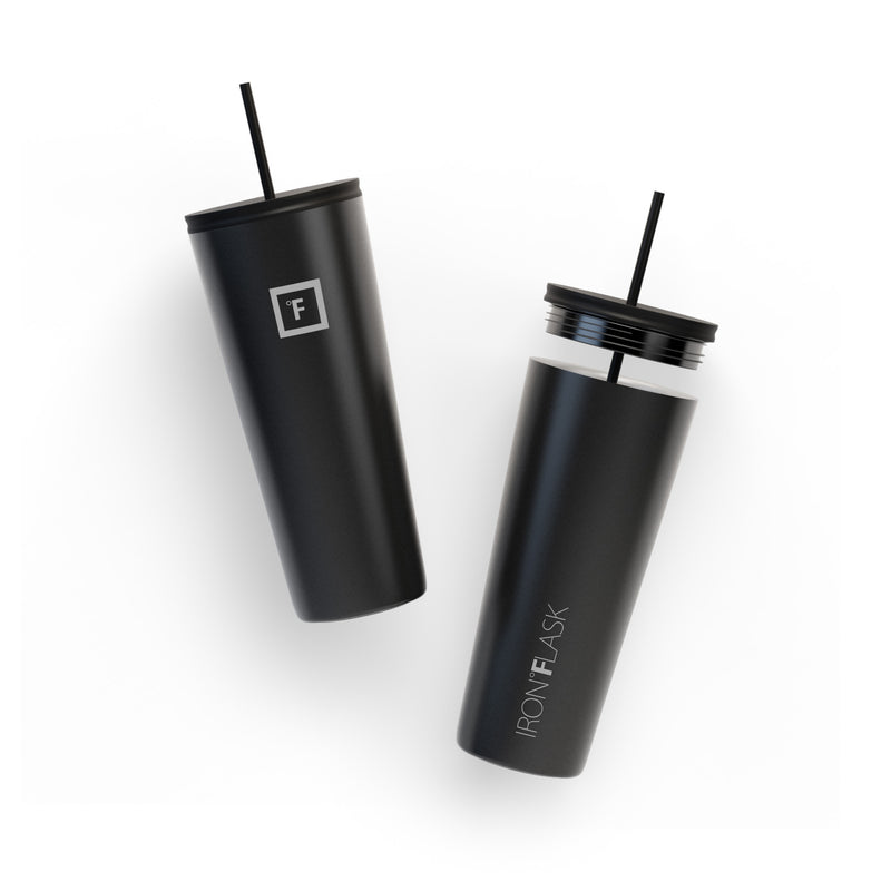 Iron Flask 24 Oz Classic 2.0 Tumbler Black | 160JPSLTK