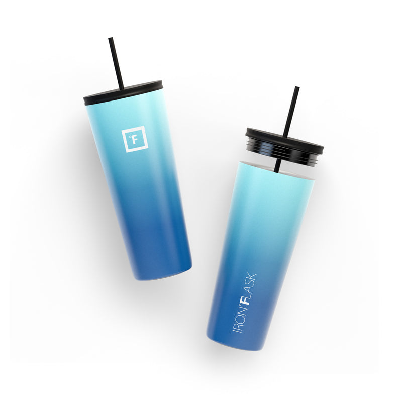 Iron Flask 24 Oz Classic 2.0 Tumbler Blue | 064FKAMSJ