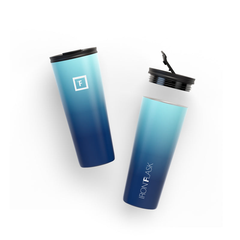 Iron Flask 24 Oz Classic 2.0 Tumbler Blue | 064FKAMSJ