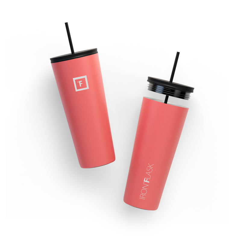 Iron Flask 24 Oz Classic 2.0 Tumbler Coral | 976ZPUOAR