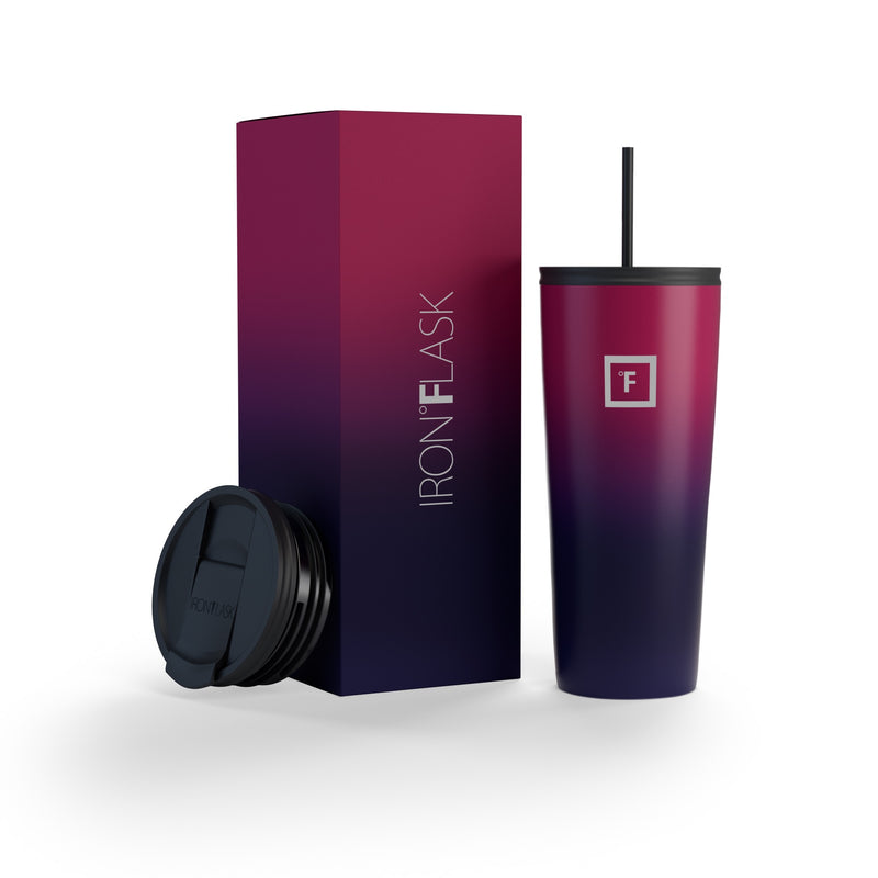 Iron Flask 24 Oz Classic 2.0 Tumbler Dark Multicolor | 347OGRHQE