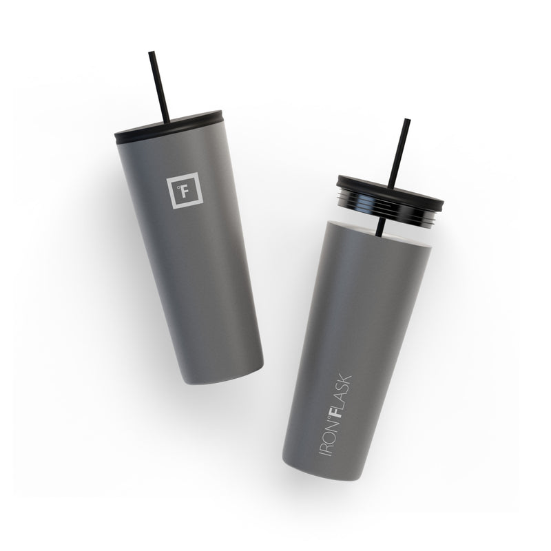 Iron Flask 24 Oz Classic 2.0 Tumbler Deep Grey | 805FUONER
