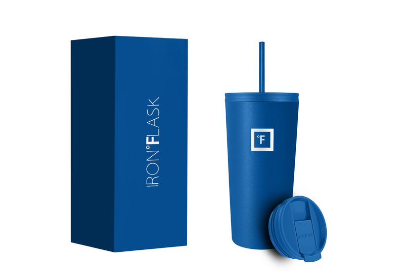 Iron Flask 24 Oz Classic 2.0 Tumbler Deep Blue | 658AENCKL