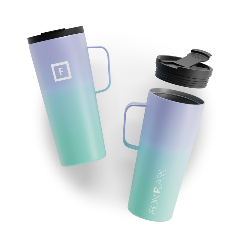 Iron Flask 24 Oz Grip Coffee 2.0 Mugs Cotton Candy | 583TGYQEB