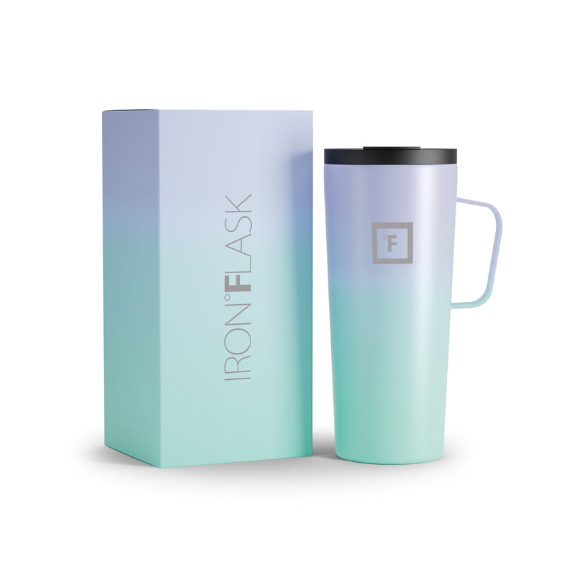 Iron Flask 24 Oz Grip Coffee 2.0 Mugs Cotton Candy | 583TGYQEB