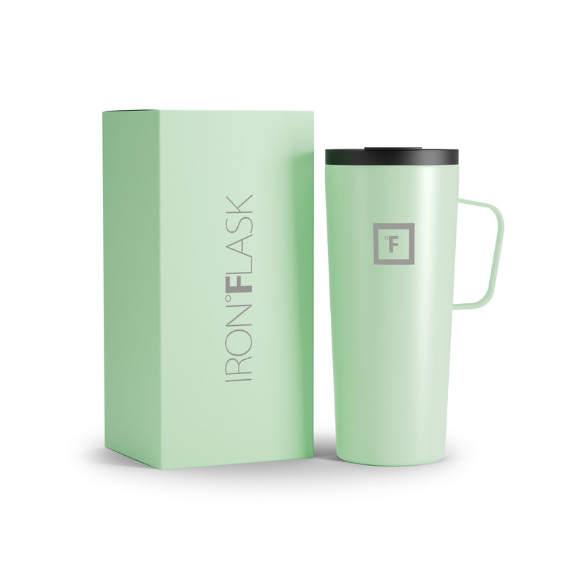 Iron Flask 24 Oz Grip Coffee 2.0 Mugs Mint | 706MFSDVJ