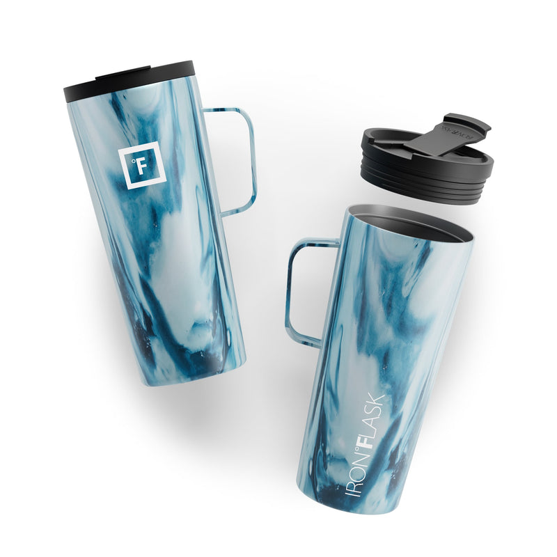 Iron Flask 24 Oz Grip Coffee 2.0 Mugs Ocean | 293PGXNYO