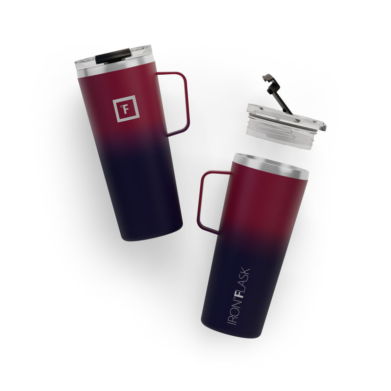 Iron Flask 24 Oz Grip Coffee Mugs Dark Multicolor | 263NAXKBI