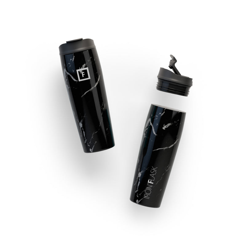 Iron Flask 24 Oz Nomad Tumbler Black | 238KQIVYB