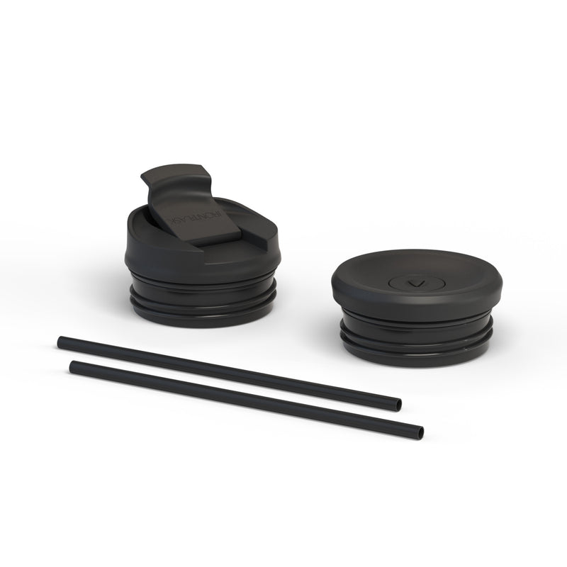 Iron Flask 24 Oz Nomad Tumbler Black | 238KQIVYB