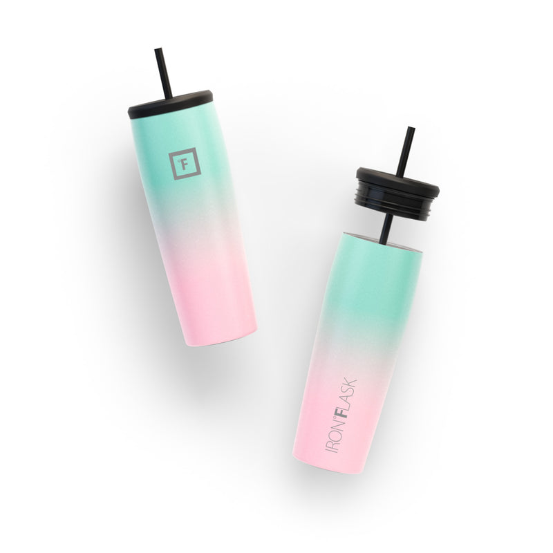 Iron Flask 24 Oz Nomad Tumbler Bubble Gum | 812VRCSHN