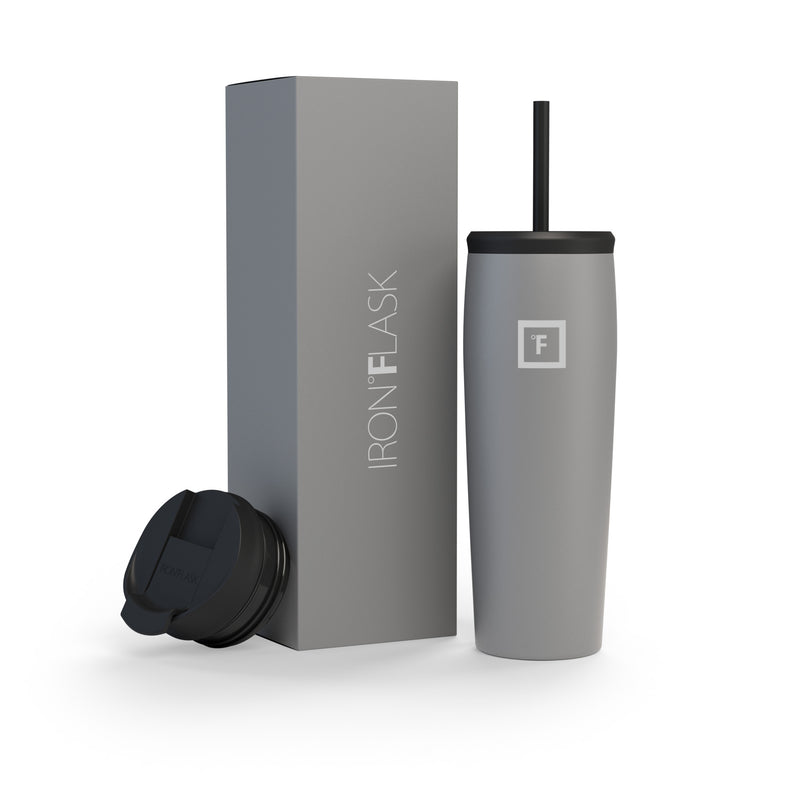 Iron Flask 24 Oz Nomad Tumbler Deep Grey | 295SZVAGM