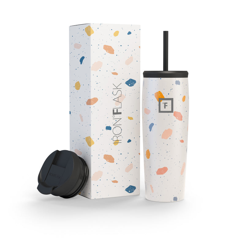 Iron Flask 24 Oz Nomad Tumbler Terrazzo | 358TQLPNB