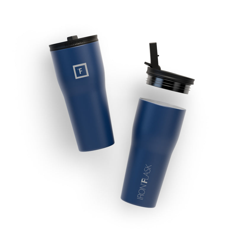 Iron Flask 24 Oz Rover 2.0 Tumbler Blue | 578GTOWPE