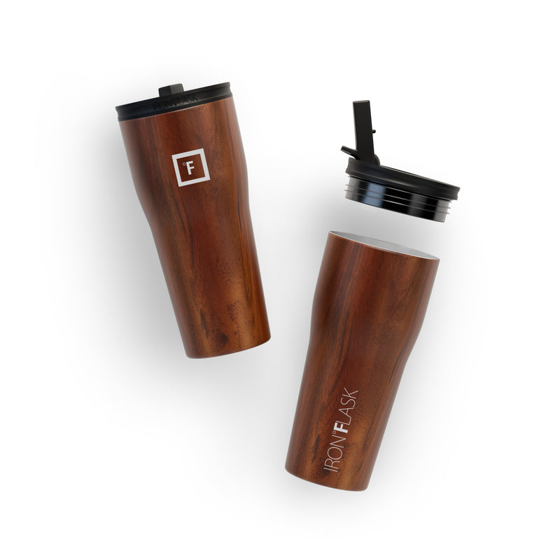 Iron Flask 24 Oz Rover 2.0 Tumbler Timber | 473EHSPOJ