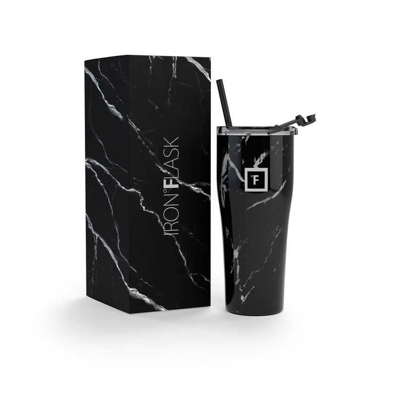 Iron Flask 24 Oz Rover Tumbler Black | 690QRGFWN