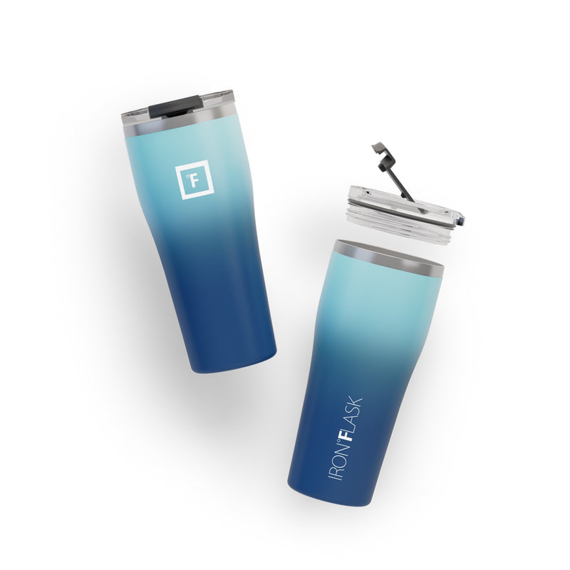 Iron Flask 24 Oz Rover Tumbler Blue | 098AGPMBL