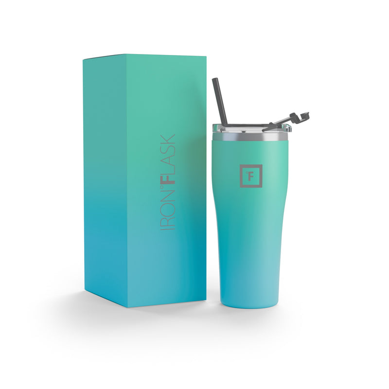 Iron Flask 24 Oz Rover Tumbler Blue | 357ZDIQSF