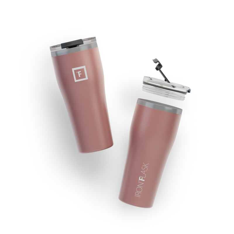Iron Flask 24 Oz Rover Tumbler Rose Gold | 807EAIGUM