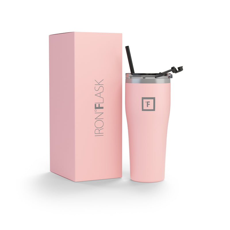 Iron Flask 24 Oz Rover Tumbler Rose | 079FUHYTA