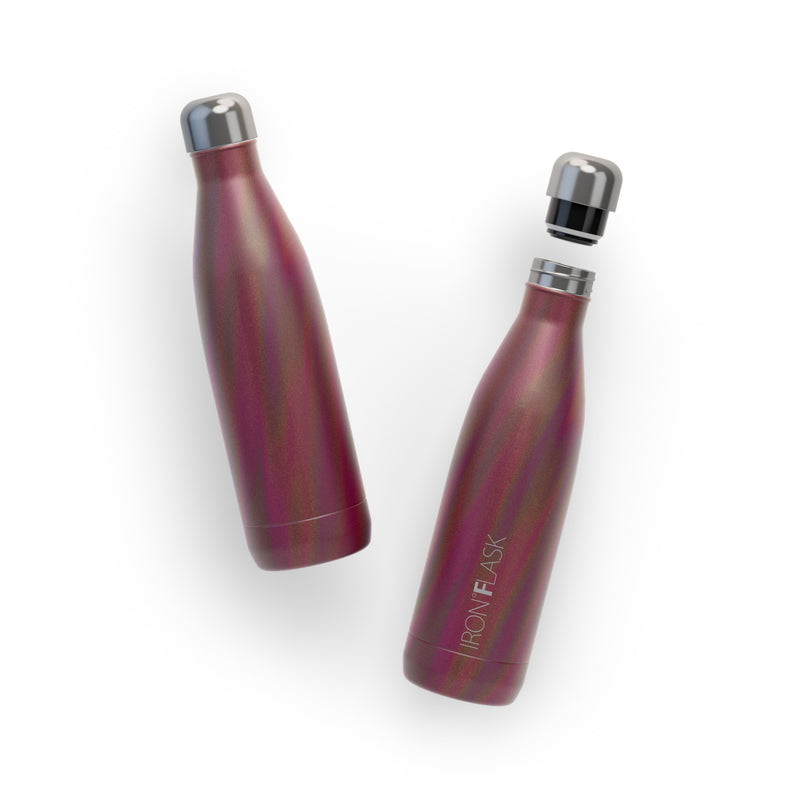 Iron Flask 25 Oz Retro Water Bottle Burgundy | 257GJABPF