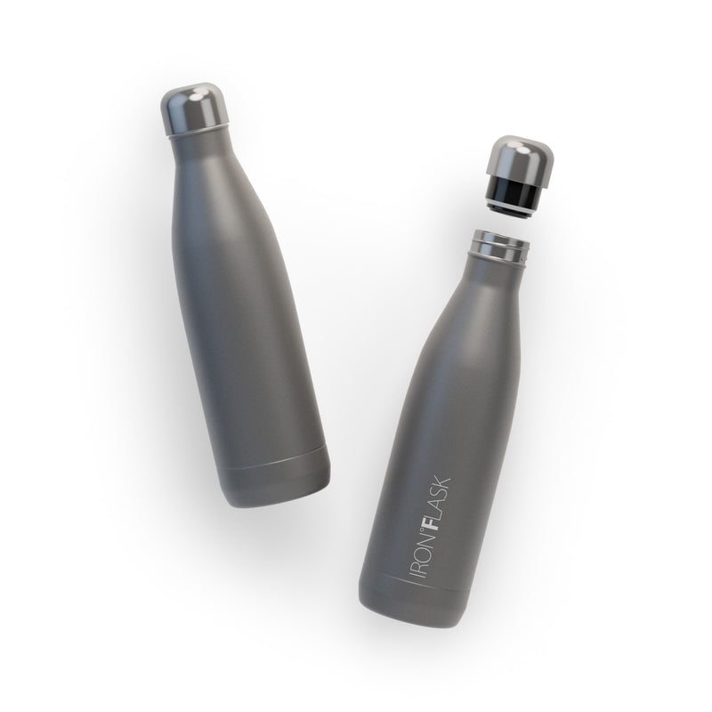 Iron Flask 25 Oz Retro Water Bottle Deep Grey | 742QXEARF