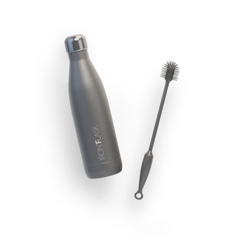 Iron Flask 25 Oz Retro Water Bottle Deep Grey | 742QXEARF