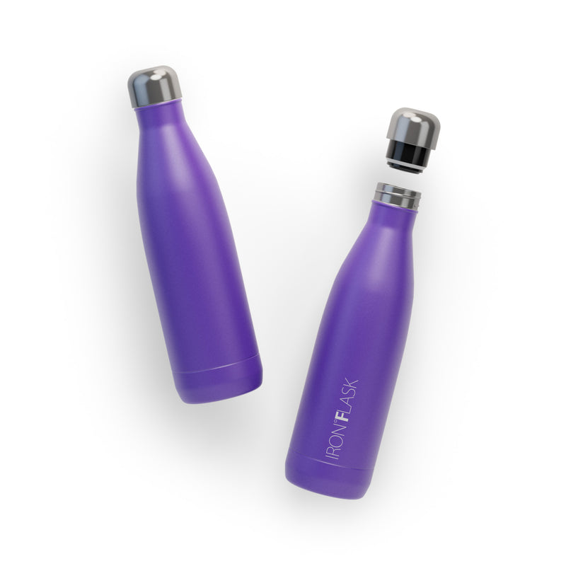 Iron Flask 25 Oz Retro Water Bottle Purple | 217QZMPWC