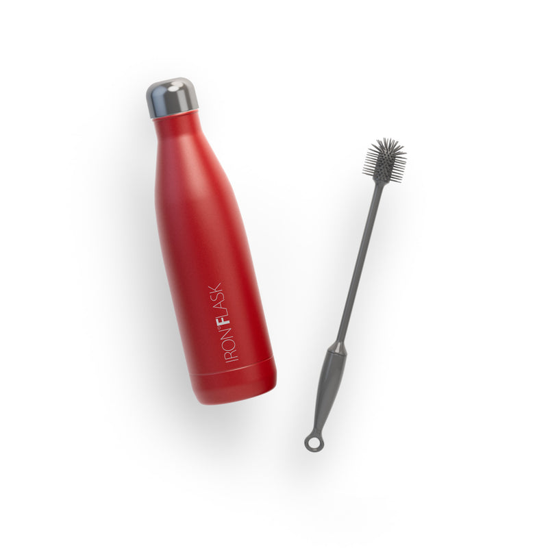 Iron Flask 25 Oz Retro Water Bottle Red | 805LJHZAN