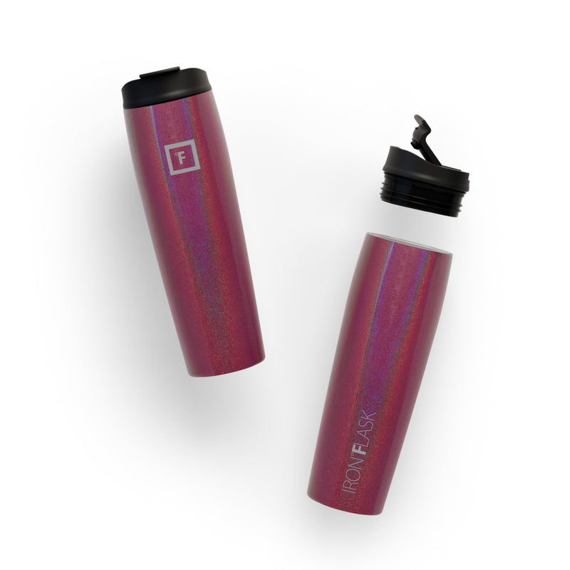 Iron Flask 28 Oz Nomad Tumbler Burgundy | 690WLGMOS