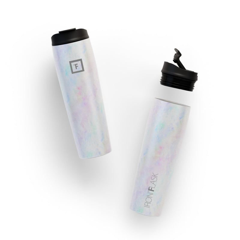 Iron Flask 28 Oz Nomad Tumbler Pearl | 513DEKMGV