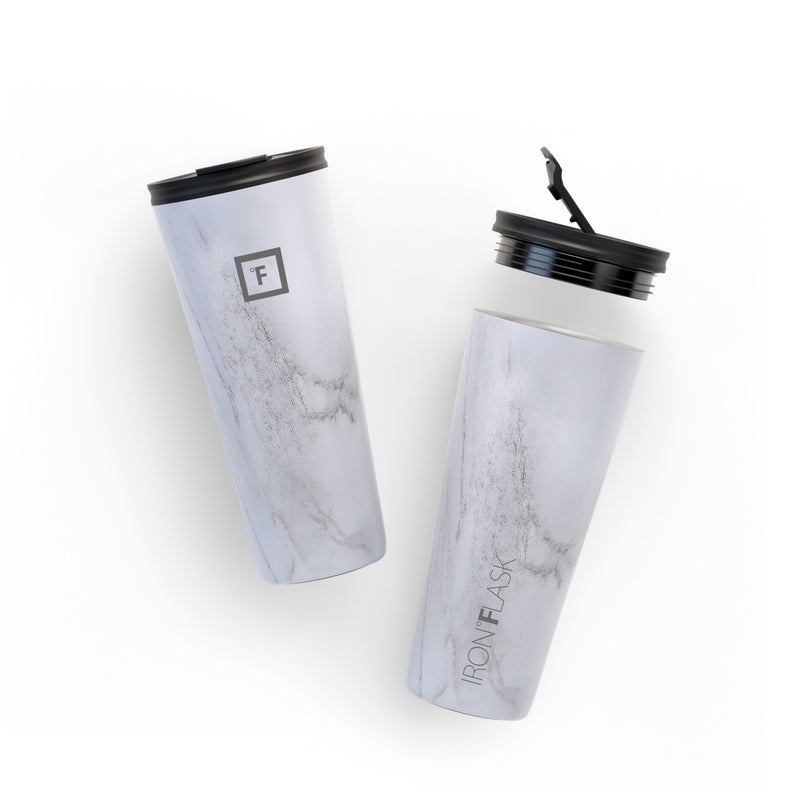 Iron Flask 32 Oz Classic 2.0 Tumbler Carrara Marble | 987ETLPKG