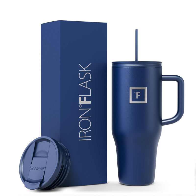 Iron Flask 32 Oz Co Pilot Tumbler Blue | 195TSMFGL