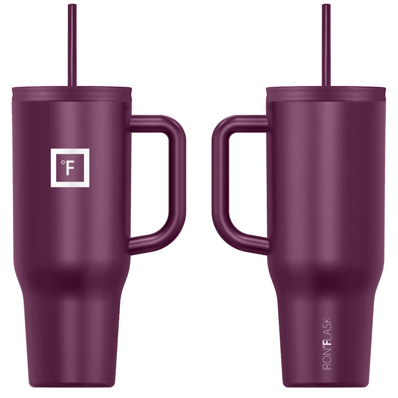 Iron Flask 32 Oz Co Pilot Tumbler Burgundy | 036VXACWE