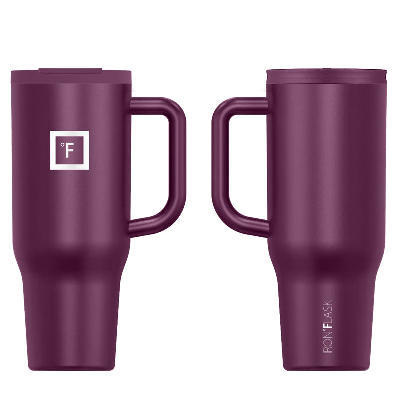 Iron Flask 32 Oz Co Pilot Tumbler Burgundy | 036VXACWE